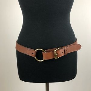 Lauren Ralph Lauren Classic Vintage Leather Belt